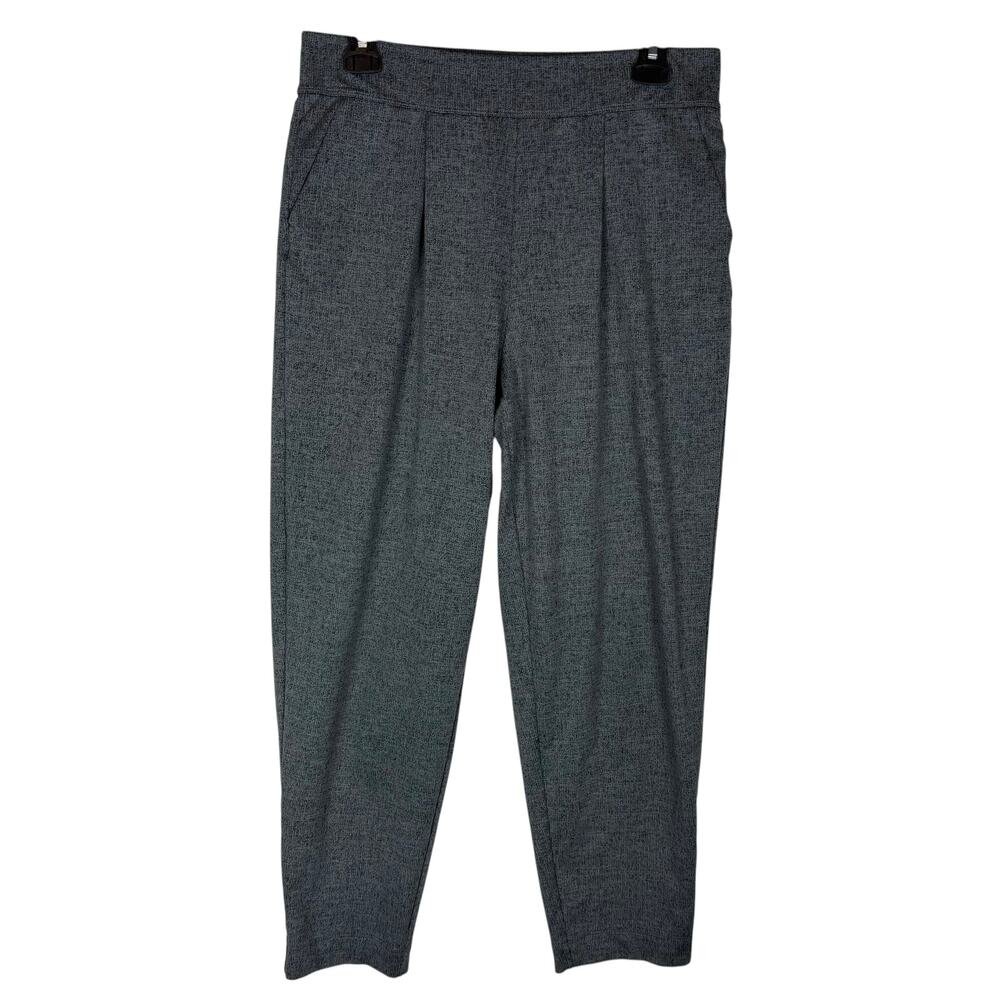 REI‎ Cooperative Crop Pants Women's Small Gray Stretch High-Rise Double Back